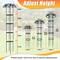 65" Garden Trellis for Climbing Plants – Outdoor Mushroom-Top Trellis for Potted Plants, Vines, Roses, Clematis, and Vegetables, Plant Support, 1 Pack